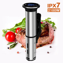 Biolomix IPX7 Waterproof Sous Vide Cooker Thermal Immersion Circulator 1200W LED Digital Timer Temperature Display