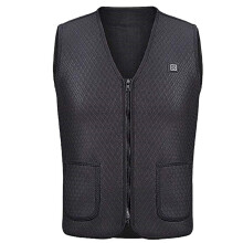 5 Heizungen 3 Gear Bereiche Elektrische Thermoweste Jacke Outdoor Winter Warm USB-Ladung