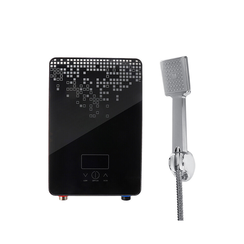 6500W 220V Mini Electric Water Heater Instant Tankless Shower Kitchen Faucet 6901251438182