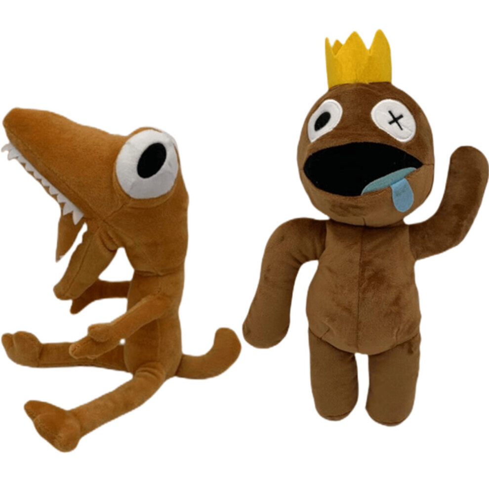 Photos - Other Toys ) 2/1pcs Roblox Rainbow Friends Plush Toy(2PCS(C)