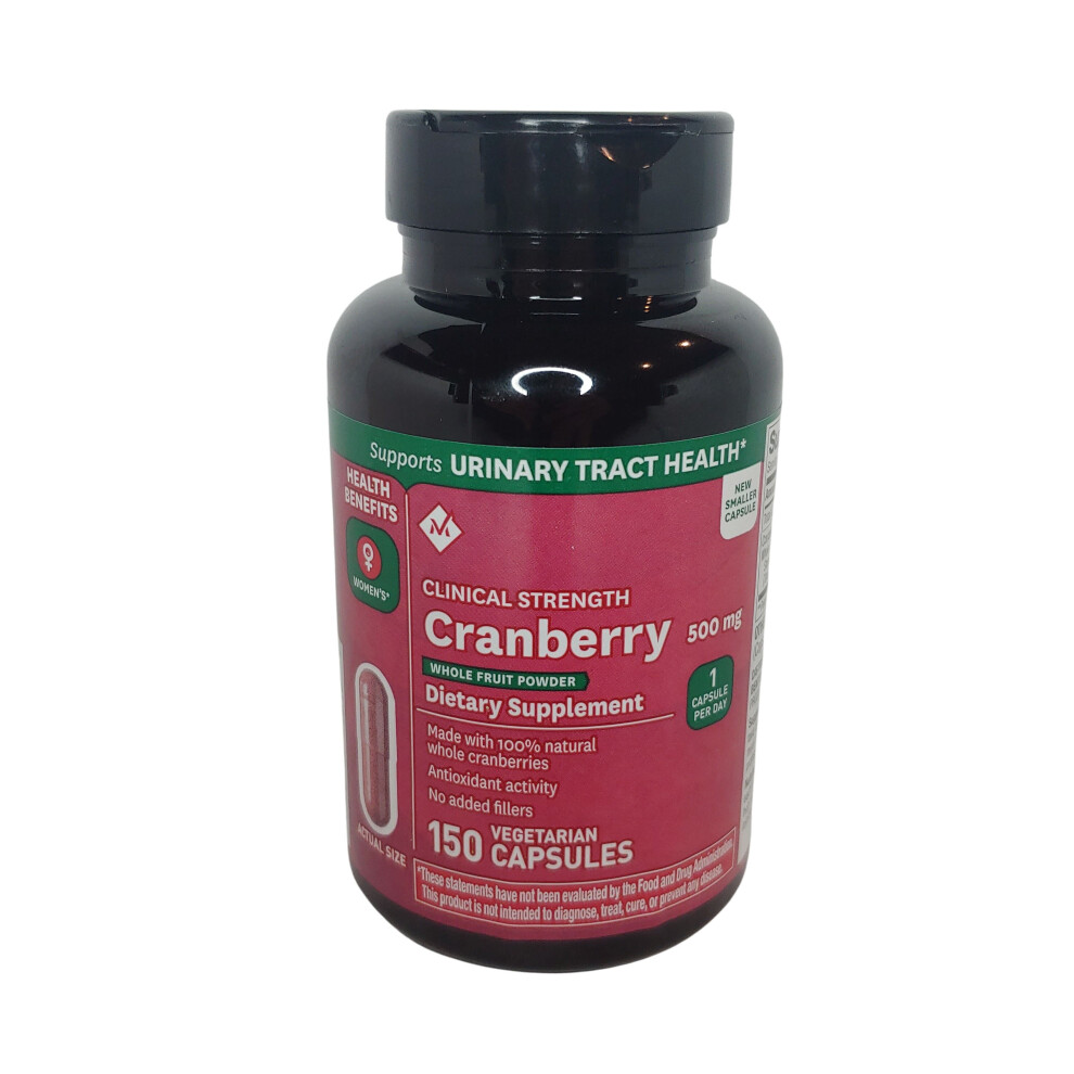 Member's Mark Cranberry 500 Mg, 150 Vegetarian Capsules