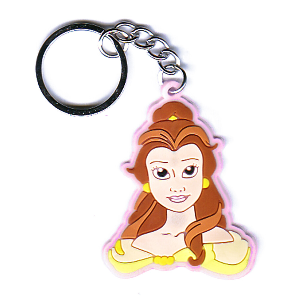 Belle | Disney Princess Official Rubber Keyring