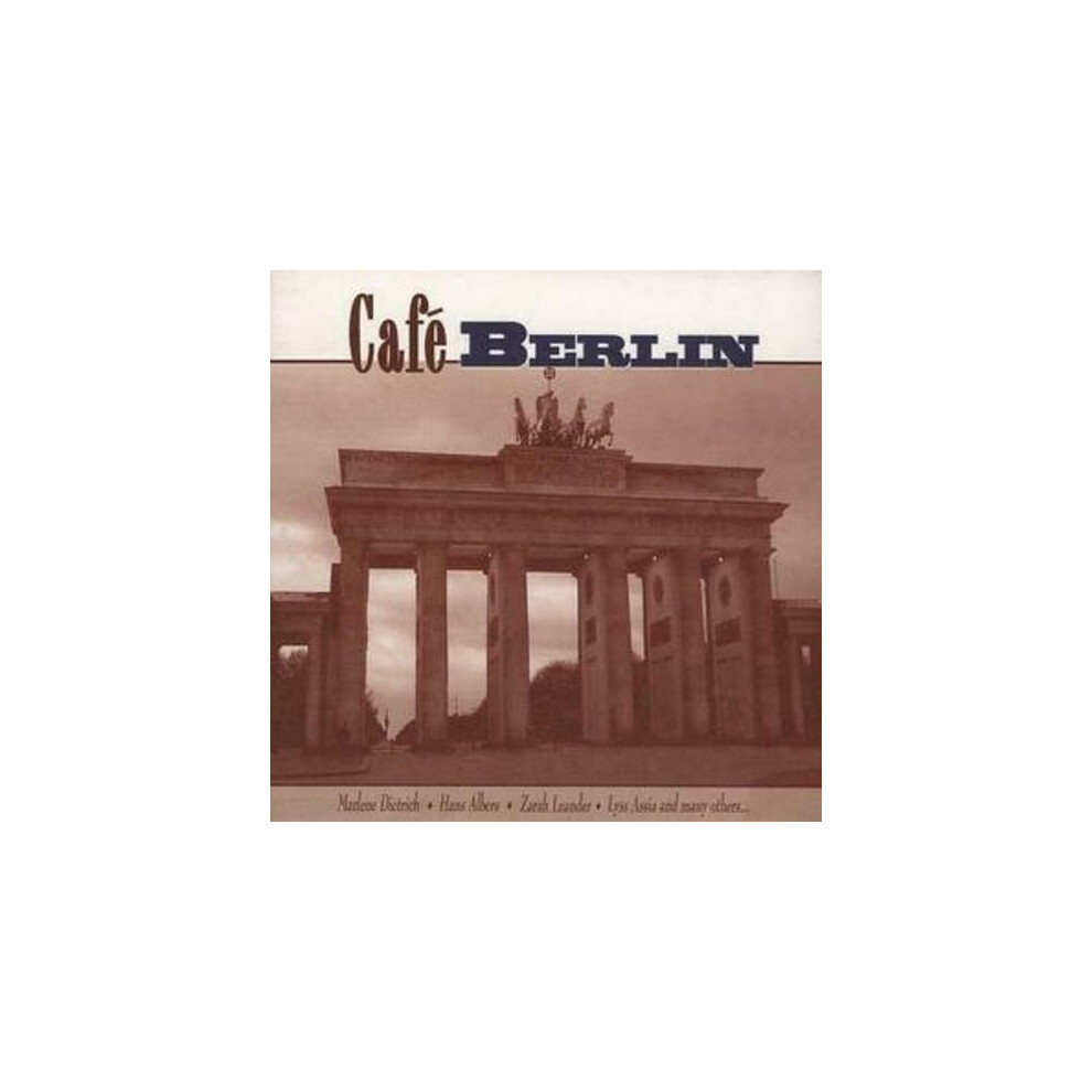 Cd Various Artists Cafe Berlin Discs (2005) Size 2