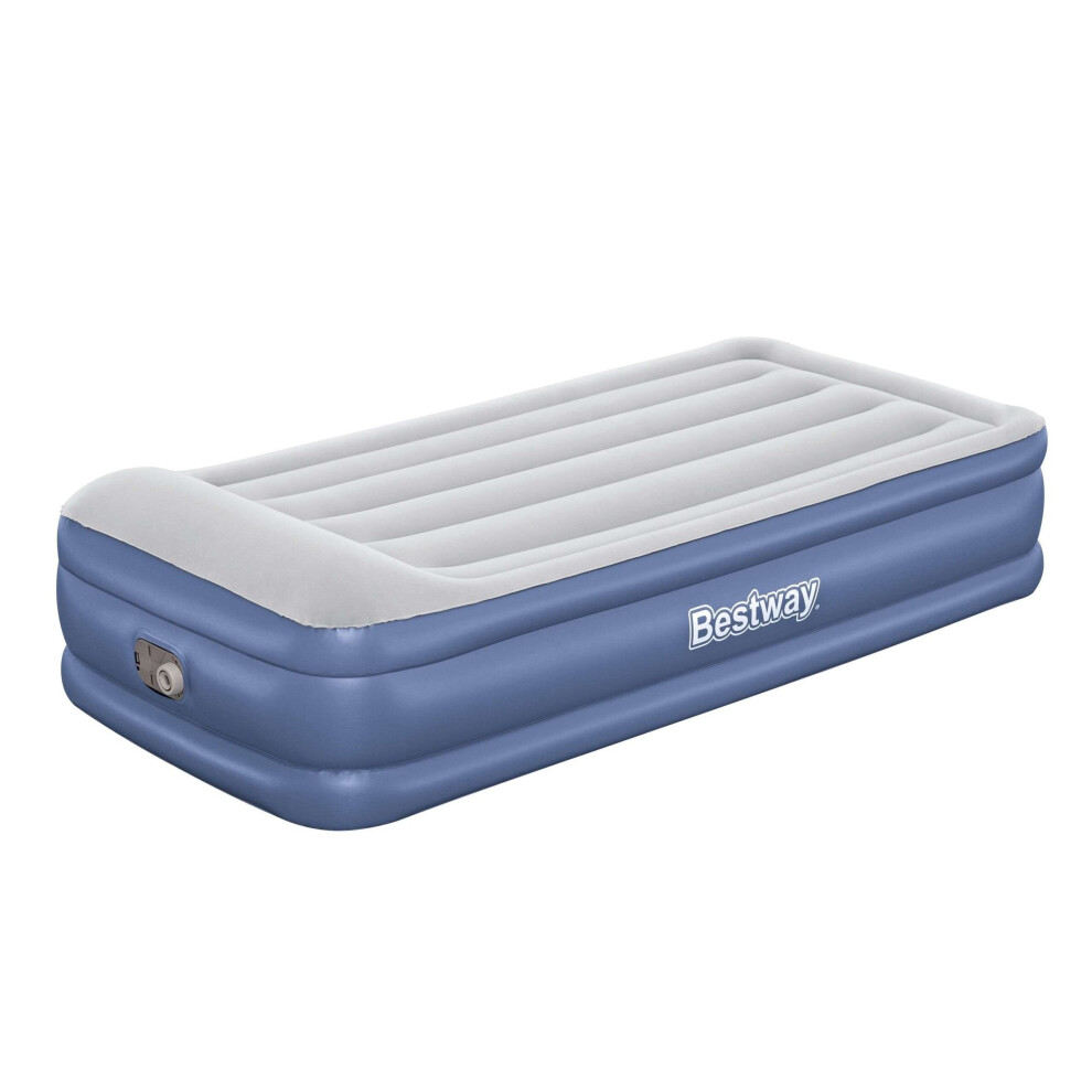Bestway Tritech Single Airbed W/ Pump 1.91M X 97Cm X 46Cm