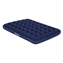 Colchón inflable para acampar - BESTWAY - 2 plazas - 1,91 m x 1,37 m x 22 cm