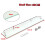 Living And Home (60CM) Tempered Glass 6MM Wall-Mounted Bathroom Shelf 5