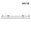 Living And Home (60CM) Tempered Glass 6MM Wall-Mounted Bathroom Shelf 2