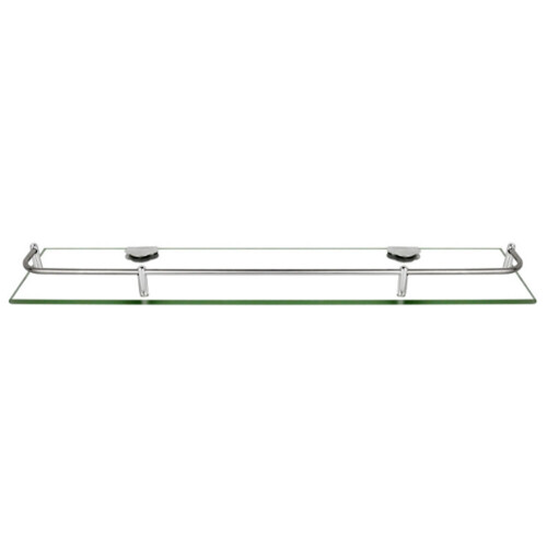 Living And Home (60CM) Tempered Glass 6MM Wall-Mounted Bathroom Shelf 2