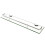 Living And Home (60CM) Tempered Glass 6MM Wall-Mounted Bathroom Shelf 4
