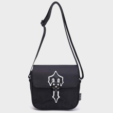 (Black reflective) Unisex Trapstar Postman Bag Fashion Messenger Bags Oxford Cloth Hip Hop Bags