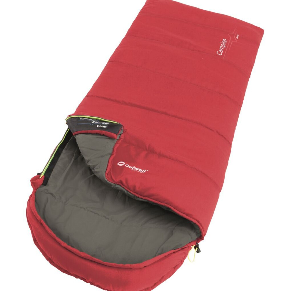 Outwell Campion Junior Sleeping Bag Red