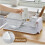 Living And Home Kitchen Dish Rack Drainer with Removable Drain Board 8