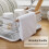 Living And Home Kitchen Dish Rack Drainer with Removable Drain Board 9