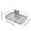 Living And Home Metal Dish Drying Rack Dish Drainer Rack with Removable Tray 7