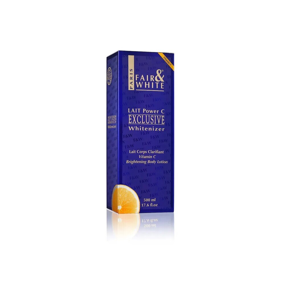 Fair & White Exclusive Whitenizer Vitamin C Brightening Body Lotion 500ml