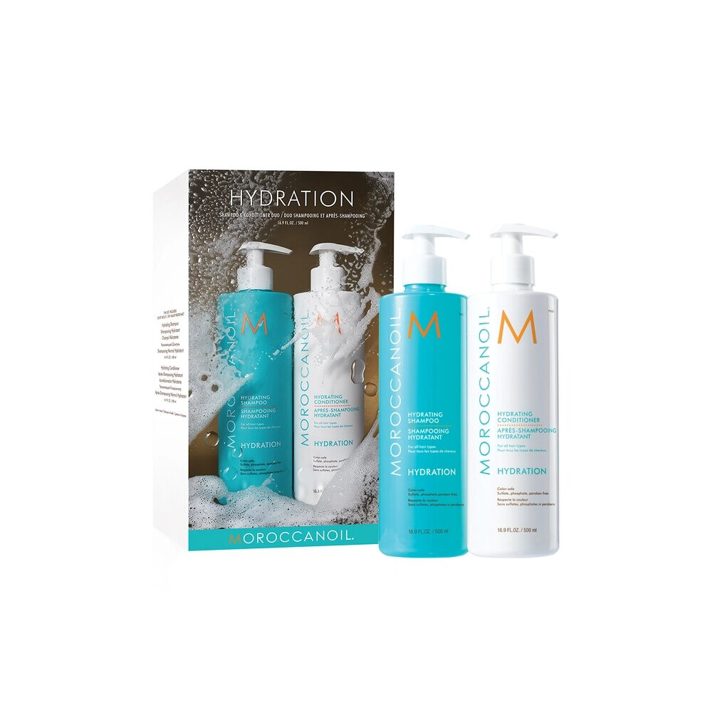 Moroccanoil Hydration Shampoo & Conditioner (2X 500Ml)(Worth £71.40)