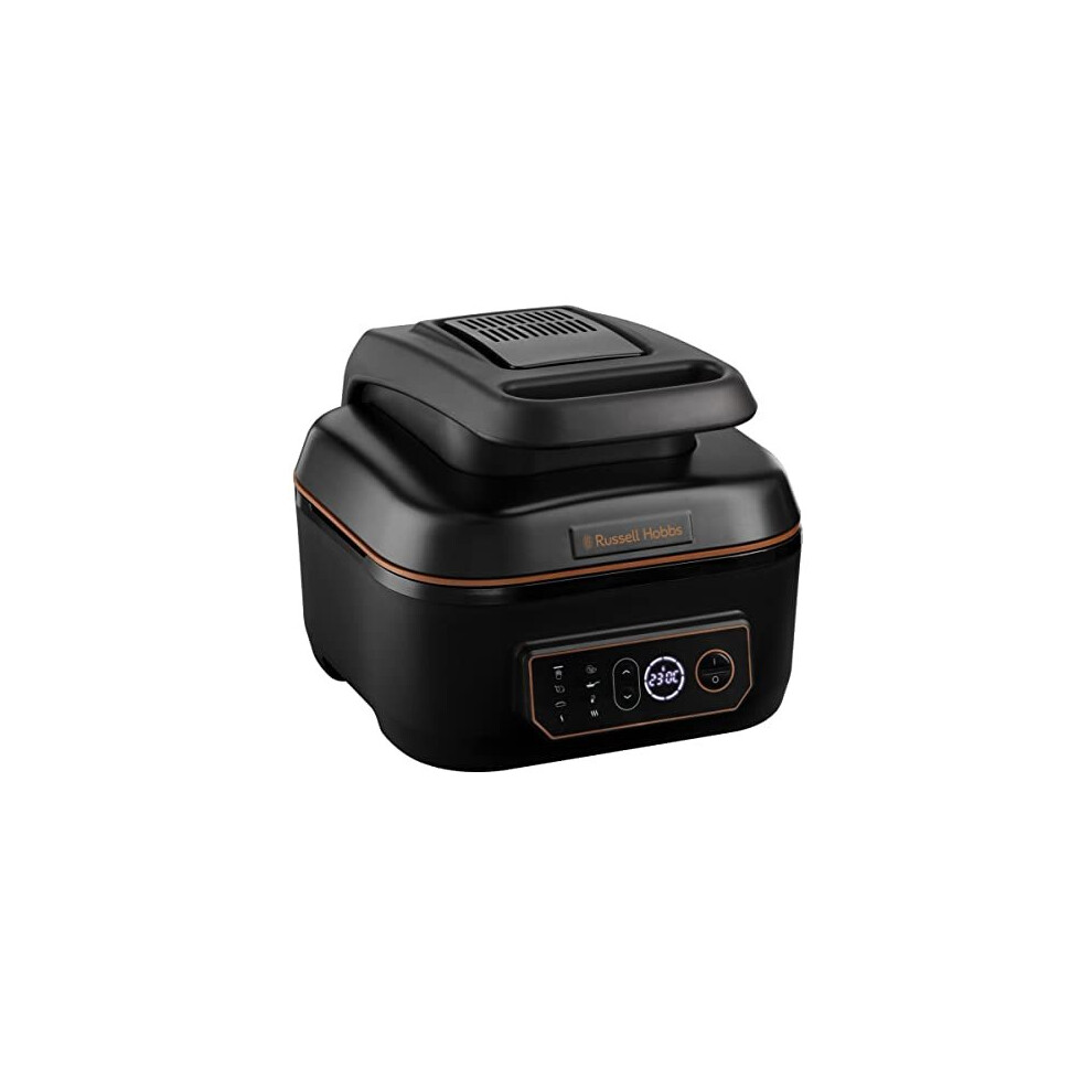 Russell Hobbs Digital Air Fryer And Multicooker - 7 Cooking Functions Including Airfryer, Slow Cooker, Grill, Roast And Bake, 5.5 Litre Capacity, Black