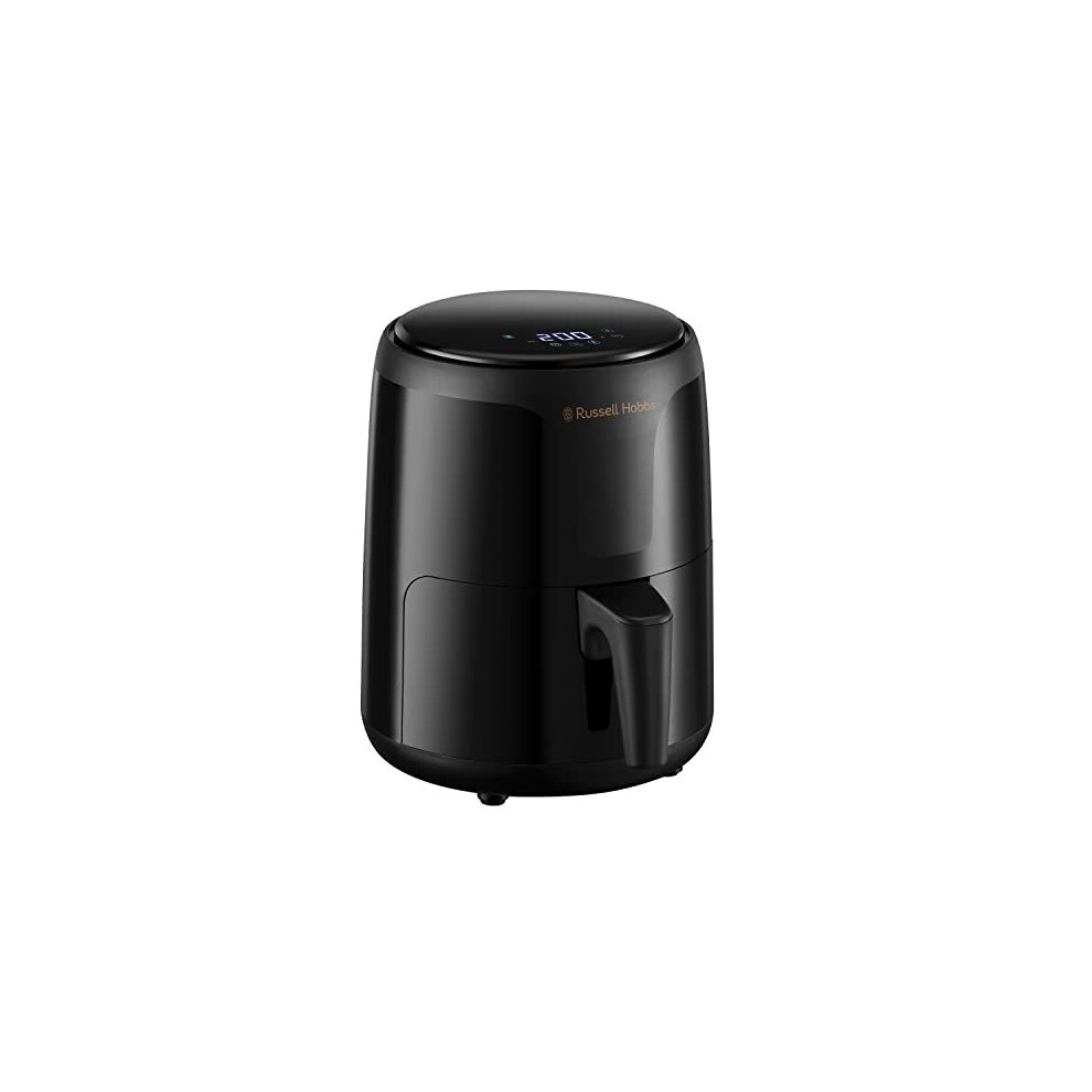 Small Digital Air Fryer, Energy Saving Airfryer, 1.8 Litre Capacity, Black