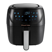 Medium Digital Air Fryer, Energy Saving Airfryer with 10 Cooking Functions including Bake, Grill and Dehydrate, 4 Litre Capacity, Black