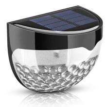 (1PCS) Solar Door Fence Wall Outdoor Garden Lights