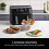 Ninja Φριτέζα αέρος διπλής ζώνης MAX [AF400UK] 9,5L, 2 συρτάρια, 6 λειτουργίες, μαύρο 6