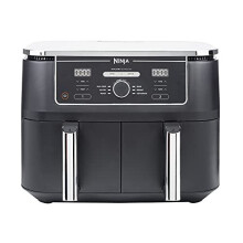 Ninja Foodi Dual Zone Digital Air Fryer, 2 Drawers, 7.6L, 6-in-1, Uses No Oil, Air Fry, Max Crisp, Roast, Bake, Reheat, Dehydrate, Cooks 4-6 Portions, Non-Stick, Dishwasher Safe Baskets, Black AF300UK - View #3