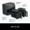 Ninja Φριτέζα αέρος διπλής ζώνης MAX [AF400UK] 9,5L, 2 συρτάρια, 6 λειτουργίες, μαύρο 3