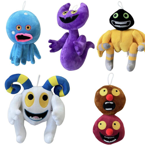 Singing My Monsters Thumpies Ghazt Toe Jammer Air Epic Wubbox Plush Toy ...