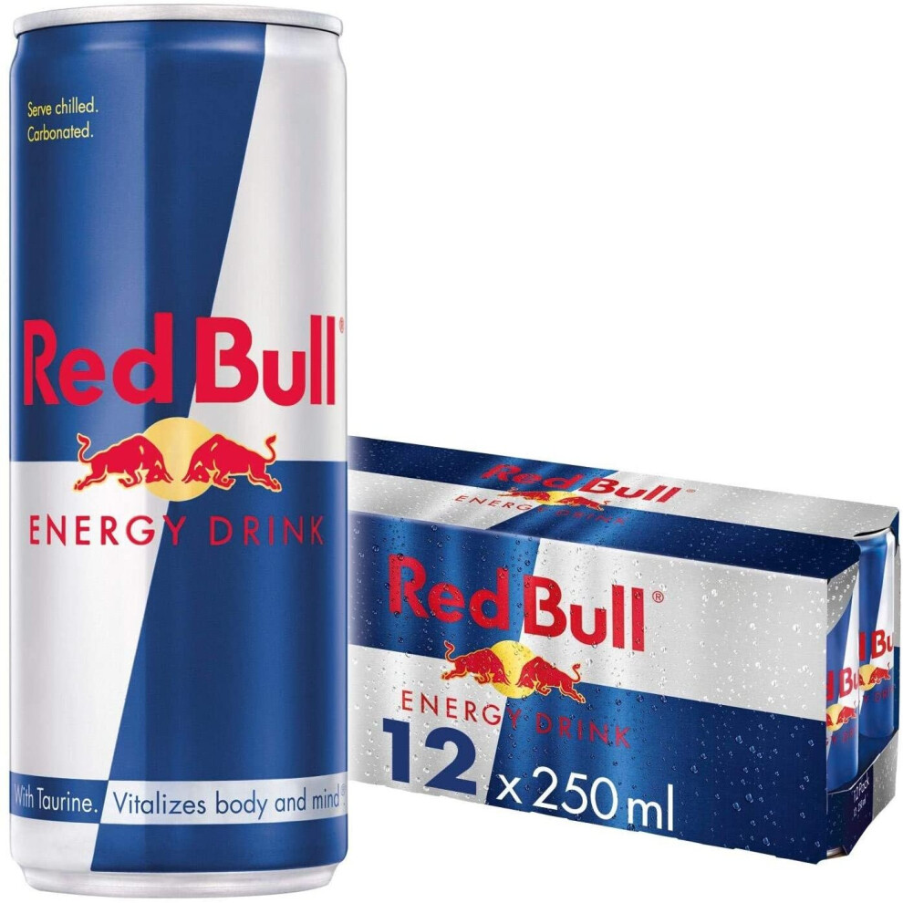 Red Bull Energy Drink, 250ml x 12