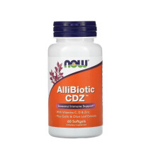 NOW Foods, AlliBiotic CDZ, Seasonal Immune Support, 60 Softgels