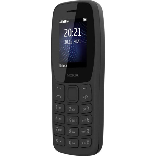 Nokia Nokia 105/2022 Model Dual Sim Mobile Phone Black 1