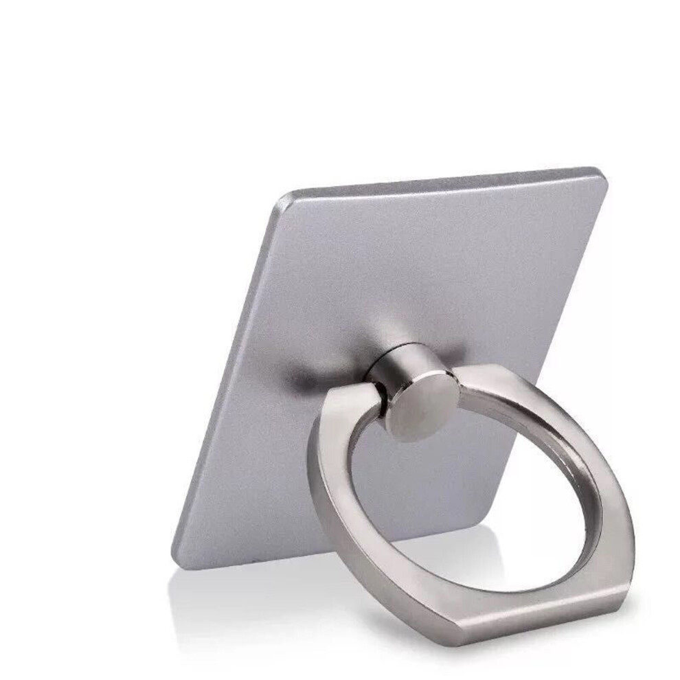 (Silver) Phone Ring Grip Finger Holder Stand Mount For Motorola Moto Edge 20 30 Fusion G22 G51 G31 G50 G30 G10 G9 G8 G6 G7 G62 G32 Razr E7 E6s E22i Silver 3147102026815