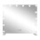 Living And Home Large Hollywood Dimmable 14 LED Light Makeup Mirror 5