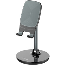 LDNIO Adjustable Cell Phone Stand Desktop Mobile Mount Holder (Black)