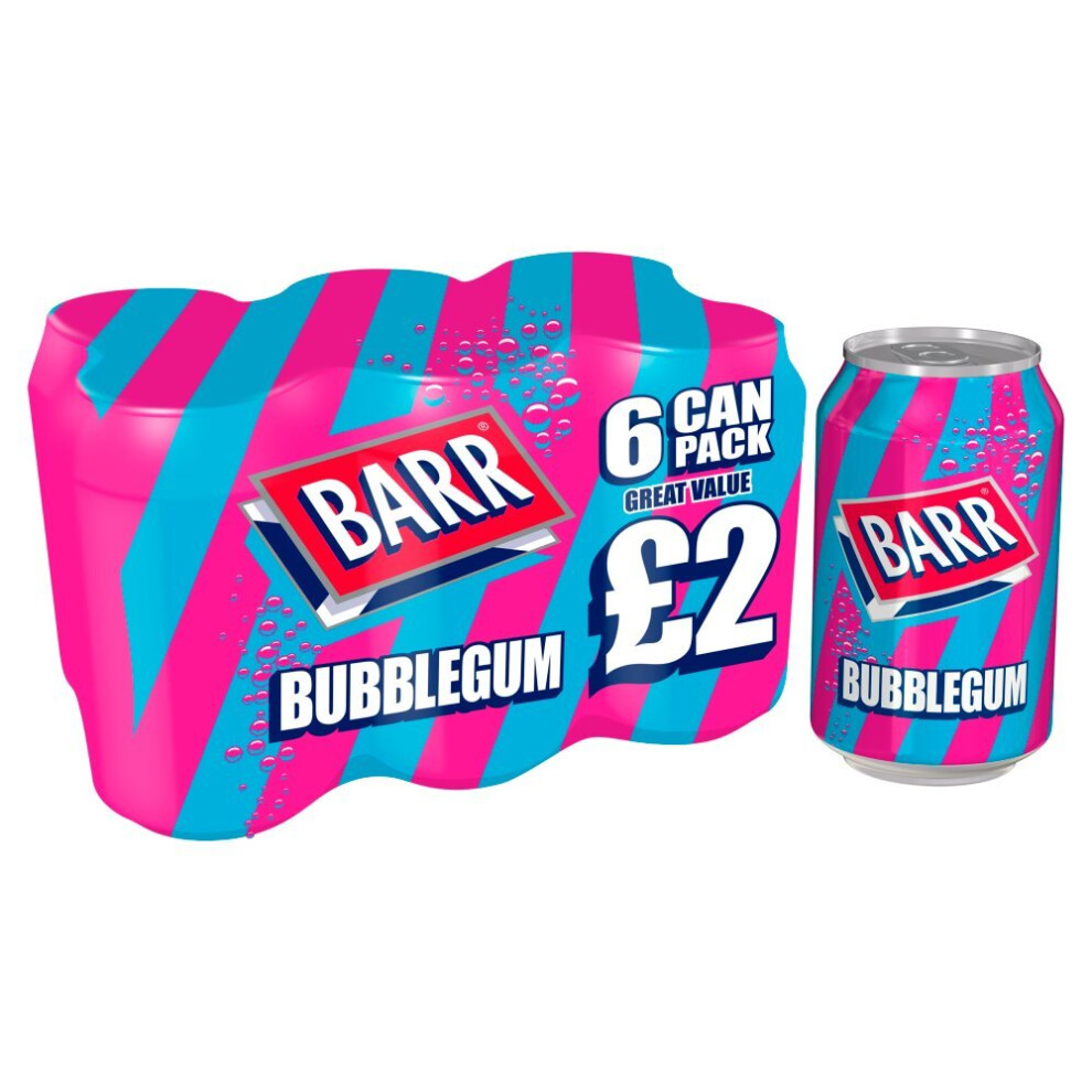 Barr Bubblegum 330Ml (Pack Of 4)