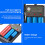 3 Slots USB 18650 Battery Charger For Charging 3.7V Lithium Battery 10