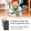 3 Slots USB 18650 Battery Charger For Charging 3.7V Lithium Battery 6
