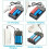 3 Slots USB 18650 Battery Charger For Charging 3.7V Lithium Battery 5