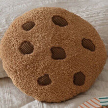 (45cm/17.72in) Biscuit Fun Throw Pillow Cute Cookie Plush Cushion For Nap And Home Decor Office