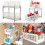 Living And Home 2 Tier Shelf Corner Organizer Bathroom Kitchen Storage Rack 5
