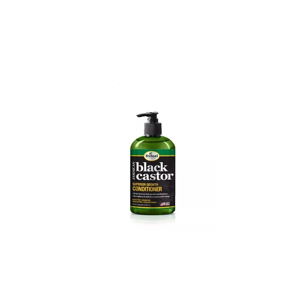 Difeel Jamaican Black Castor Black Difeel Jamaican Castor Superior Growth Conditioner 12