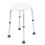 NES Home Round Non Slip Shower & Bath Stool Light Weight Adjustable Feet 4