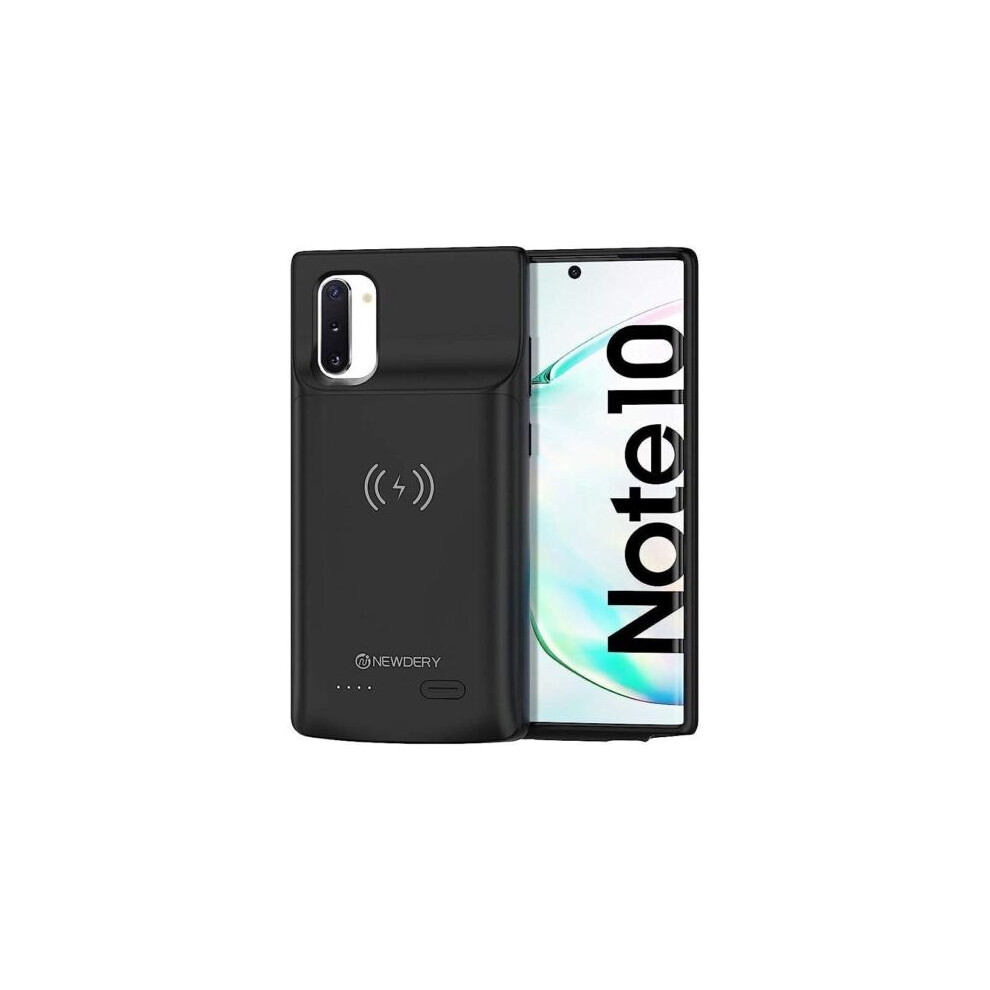 Photos - Case NEWDERY Galaxy Note 10 Battery , 5200mAh Charging  Rechargeable Black