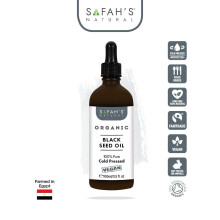 Safah's Natural Cold Press 100% PURE ORGANIC BLACK CUMIN SEED OIL100ML