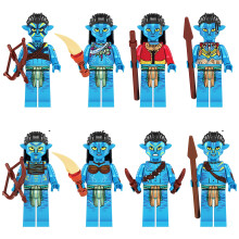 (Avatar) 8Pcs Children's Toy Assembled Figurine Blocks Minifigures Gift Fit Lego