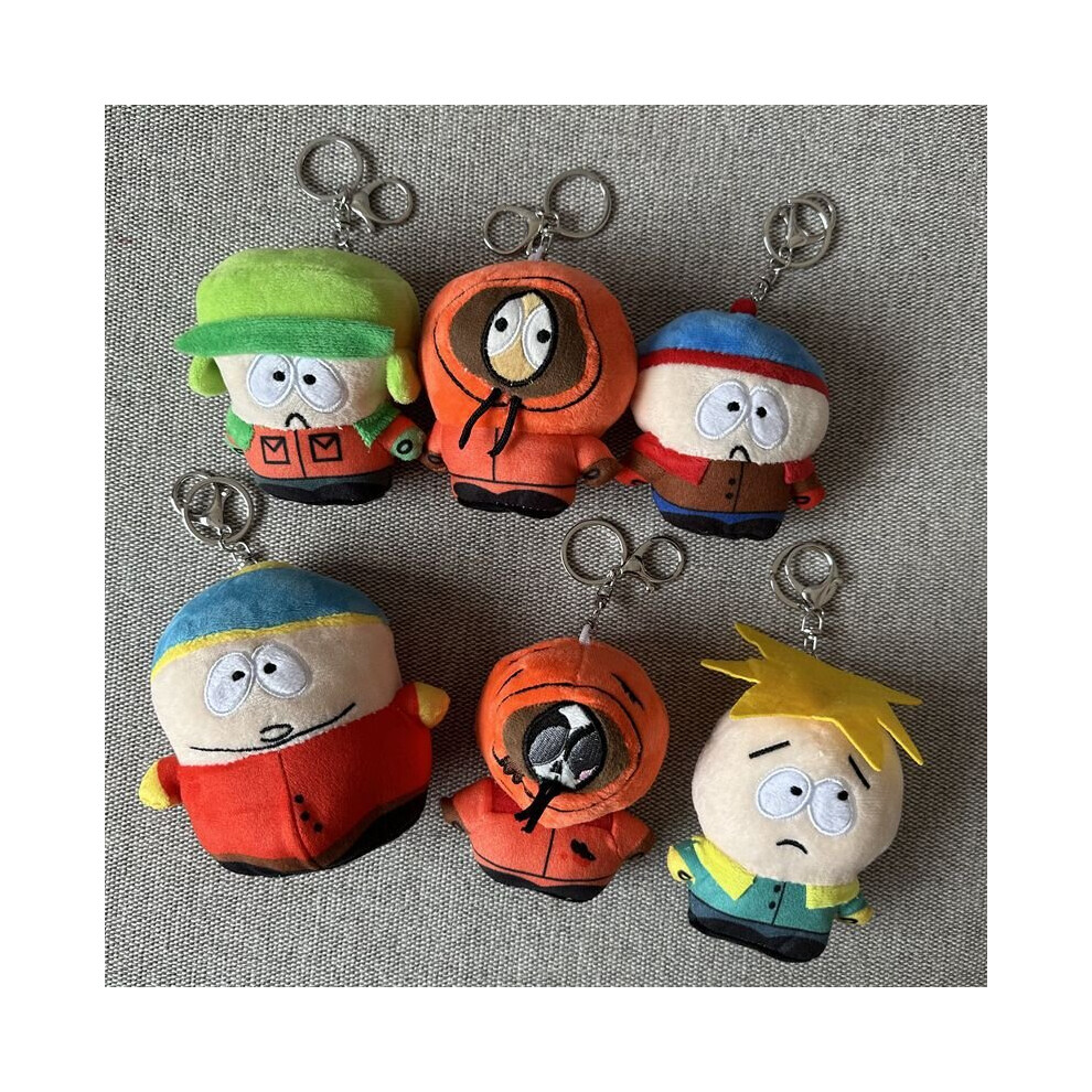 South Park Plush Keychain Backpack Pendants Kyle Kenny Stan Cartman