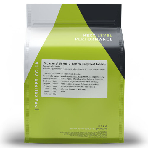 (180 Tablets) Digestive Enzymes (DigeZyme) - Vegan 2