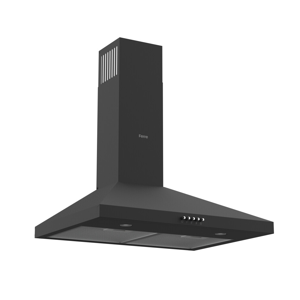 Ferre PH600-PBL 60cm Pyramid Chimney Cooker Hood Kitchen Extractor Fan