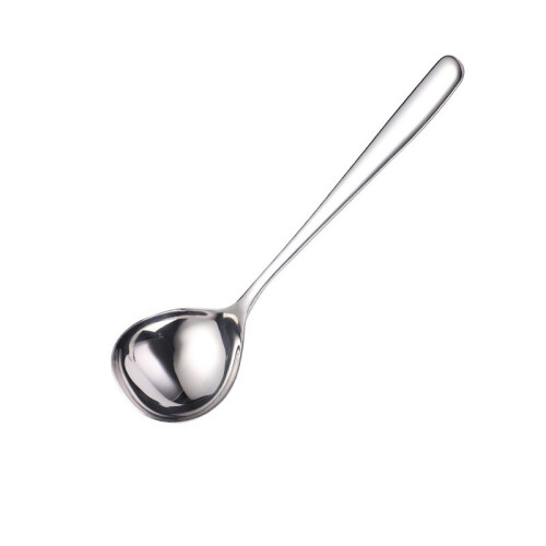 (Silver) Stainless Steel Deep Bottom Sauce Soup Spoon