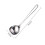 (Silver) Stainless Steel Deep Bottom Sauce Soup Spoon 2